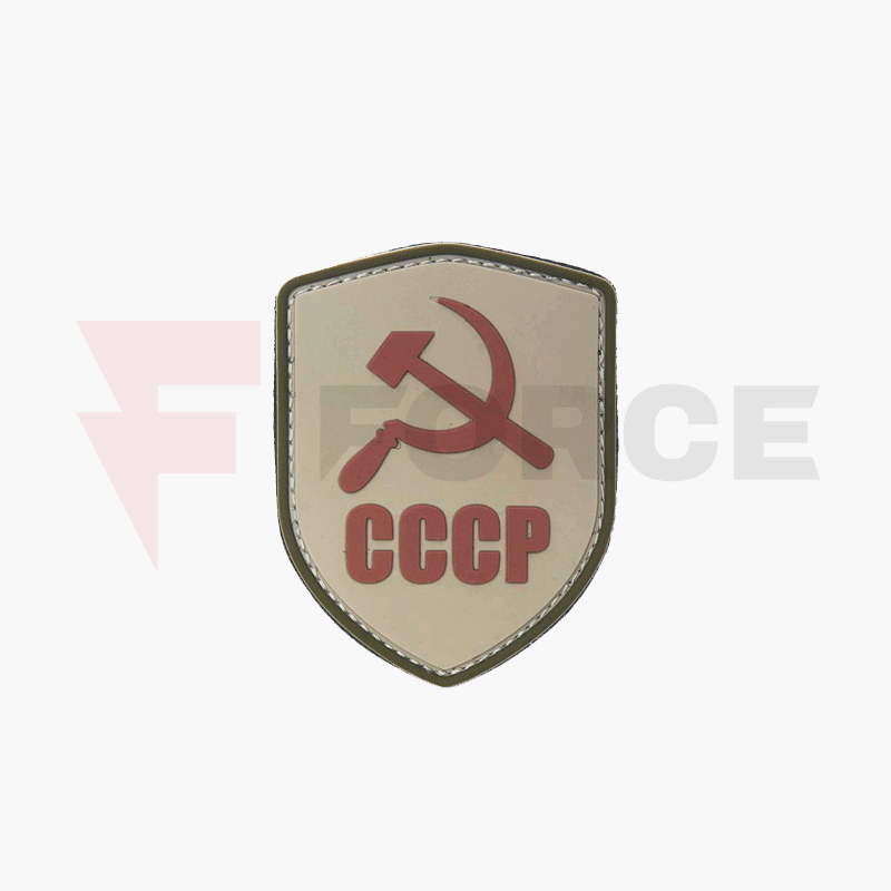 Гумен пач 3D SHIELD CCCP сив 6x8 см » Force.BG