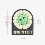 Гумен пач 3D PVC Pirate Skull 6x7.6 см » Force.BG