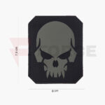 Гумен пач 3D PVC Pirate Skull 6x7.6 см » Force.BG