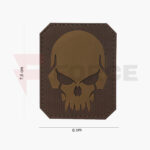Тактически пач 3D PVC Pirate Skull 6x7.6 см » Force.BG