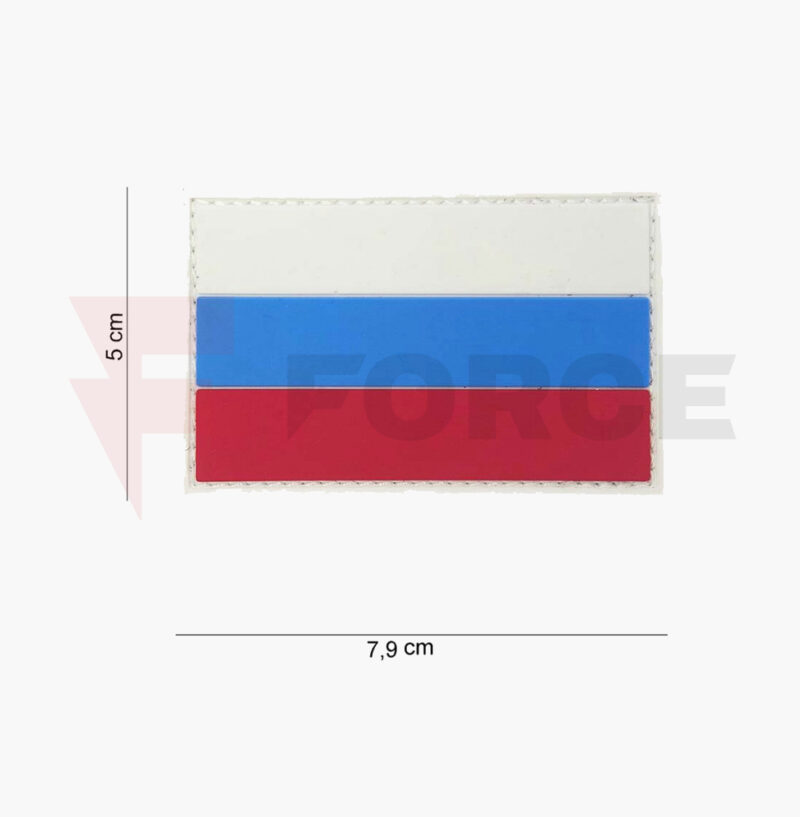 Тактически пач 3D PVC Russia 7.9x5 см » Force.BG