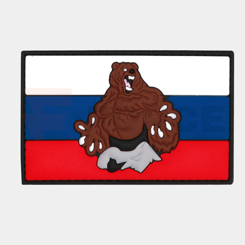 Пач 3D PVC Russia Bear » Force.BG