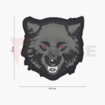 Тактически пач 3D PVC WW I Skull Grey 3.8x6.5 см » Force.BG