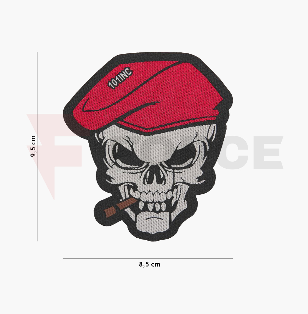 Платнен пач с череп и пура Fine Woven Skull Sigar 8.5x9.5 см » Force.BG Платнен пач с череп и пура Fine Woven Skull Sigar 8.5x9.5 см » Force.BG