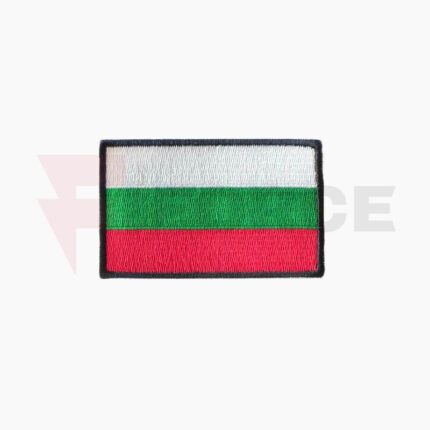 Бродиран пач Българско знаме 80x50 мм голям размер » Force.BG