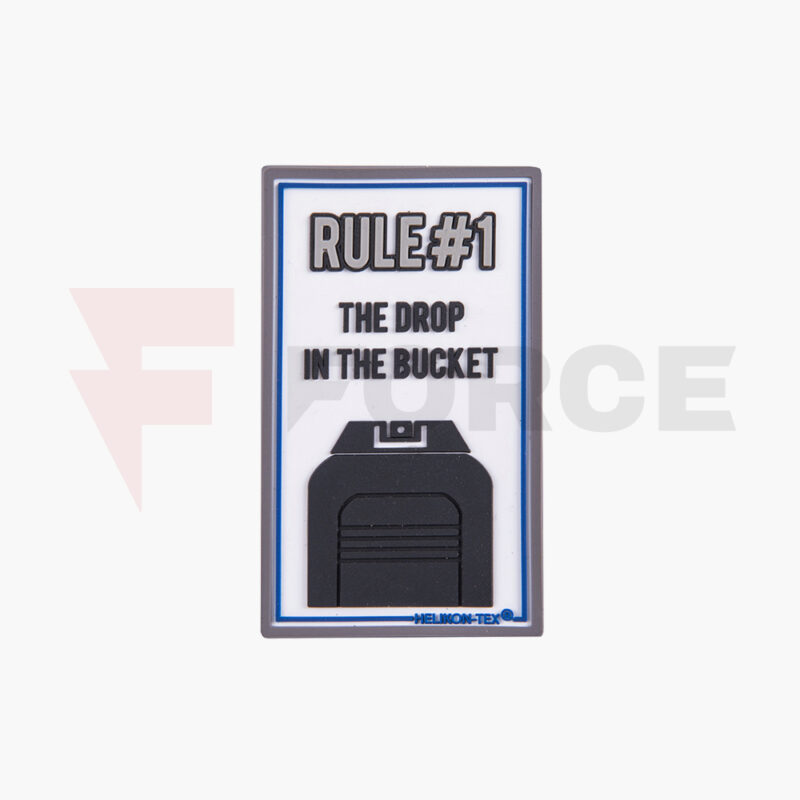 Тактически пач Helikon-Tex Rule#1 - PVC гумен, 7.5x4.5 см » Force.BG