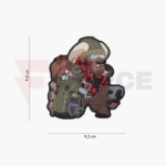 Тактически пач TF-2215 3D PVC Sniper Ox No.3 9.8x8.5см » Force.BG