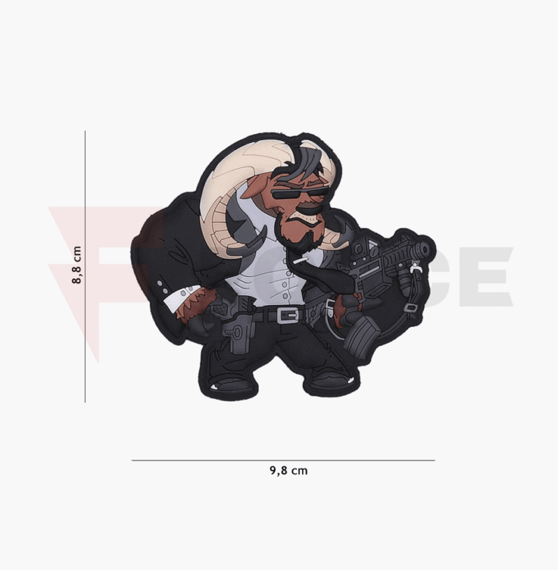 Тактически пач TF-2215 3D PVC Wick Ox No.6 🐂 » Force.BG