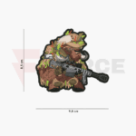 Тактически пач 3D PVC Vietnam Ox No.4 TF-2215 9,8х9см » Force.BG