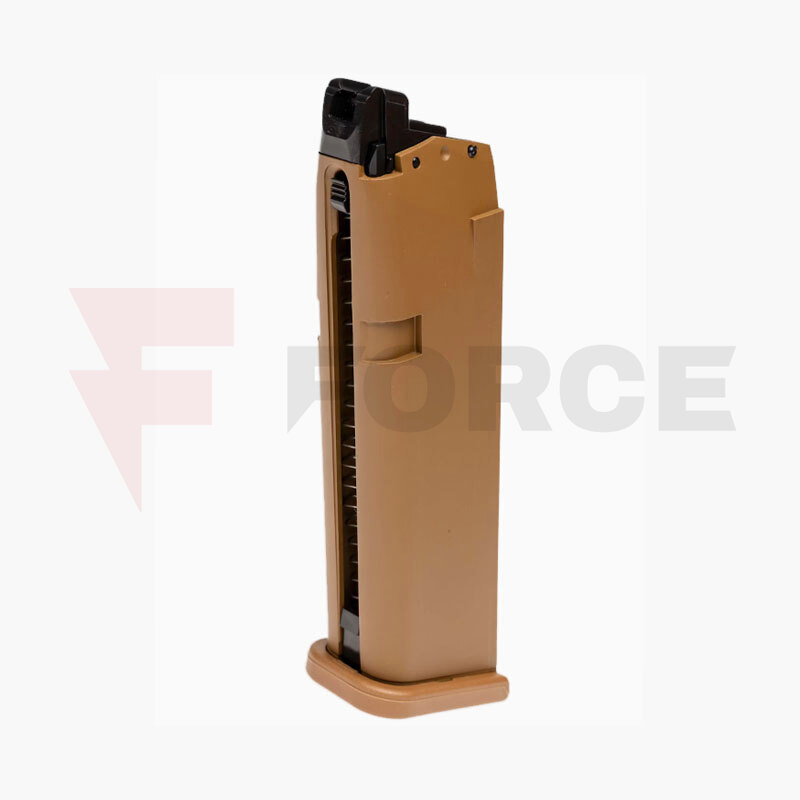 Пълнител за Еърсофт Пистолет Umarex GLOCK 19X GAS 6мм 22 Патрона » Force.BG