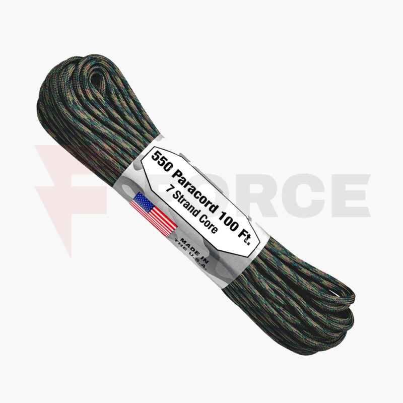 Паракорд 550 Atwood Rope 250 кг Woodland 30 м » Force.BG