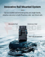 Пистолетен фенер Nextorch WL14 Rechargeable Mini Tactical Light 500 Лумена » Force.BG