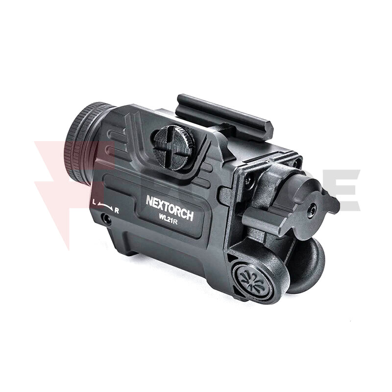 Пистолетен фенер Nextorch WL21R 650 лумена с червен лазер » Force.BG