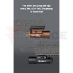 Пистолетен фенер Olight PL Turbo Valkyrie 800lm Desert Tan » Force.BG