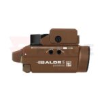 Пистолетен фенер с лазерен целеуказател Olight BALDR S 800lm Desert TAN » Force.BG