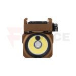 Пистолетен фенер с лазерен целеуказател Olight BALDR S 800lm Desert TAN » Force.BG