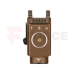 Пистолетен фенер с лазерен целеуказател Olight BALDR S 800lm Desert TAN » Force.BG