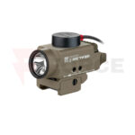 Пистолетен фенер с лазер Olight BALDR S 800lm Flat Dark Earth » Force.BG