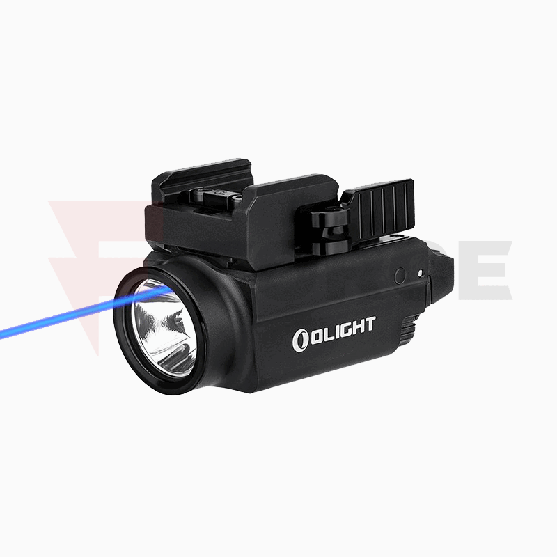 Пистолетен фенер Olight BALDR S BL със син лазер 800lm » Force.BG