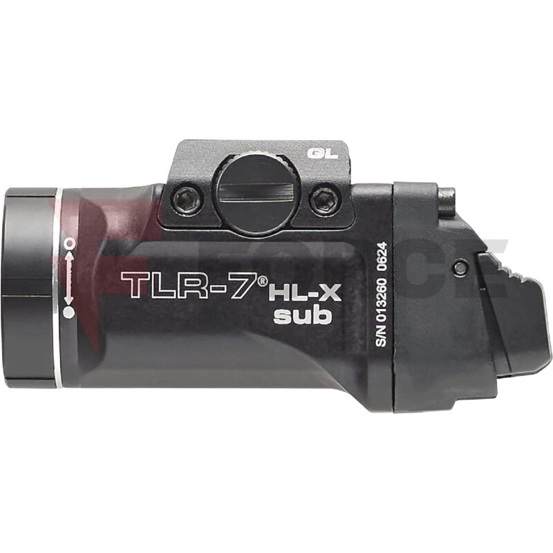 Пистолетен фенер Streamlight TLR-1 HL-X SUB USB 1000 лумена черен » Force.BG