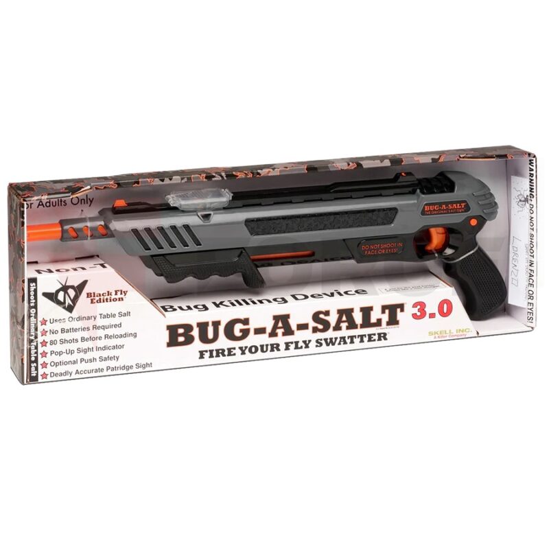 Пушка за мухи със сол BUG-A-SALT 3.0 Black Fly 52 см » Force.BG