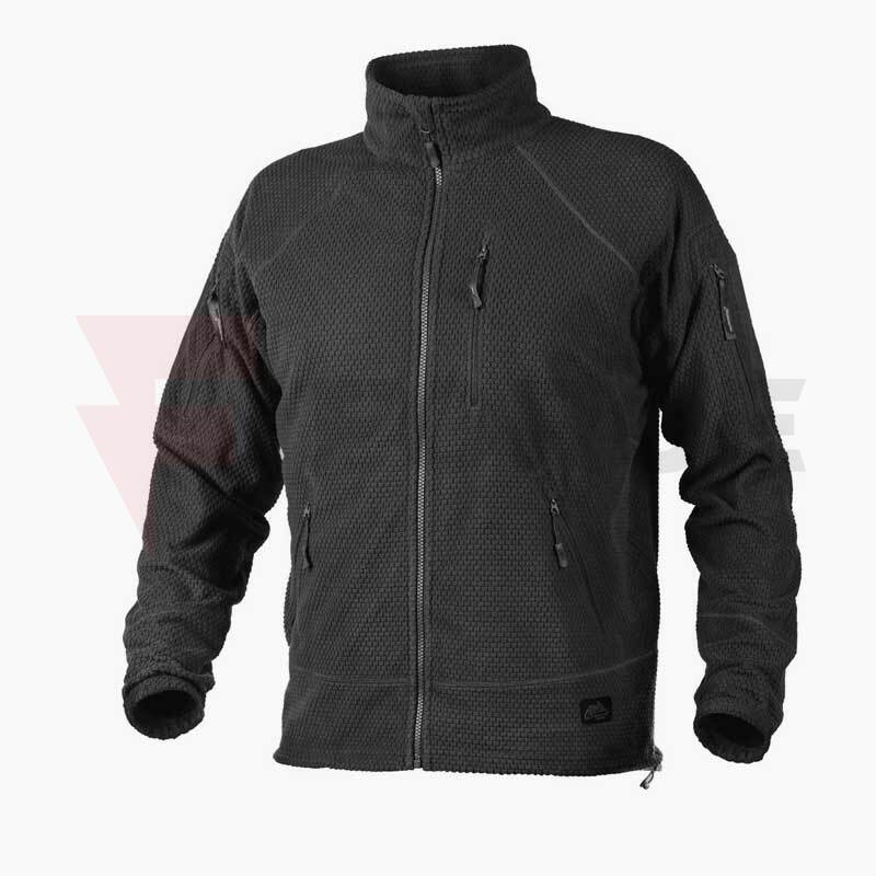 Тактическо поларено яке Helikon-tex ALPHA TACTICAL Grid Fleece BLACK » Force.BG