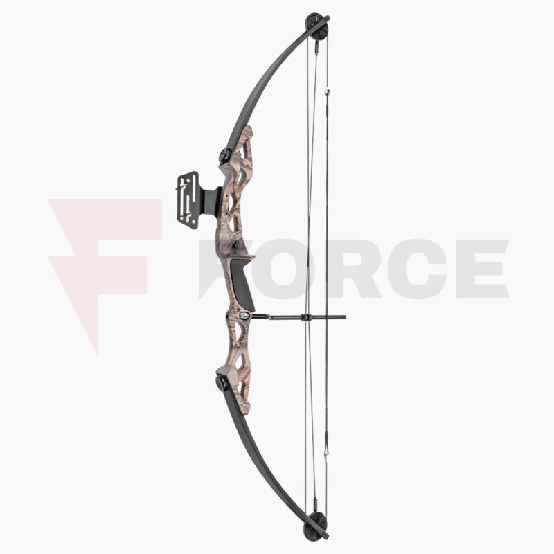 Полиспастен лък Man Kung CB55AC Compound Bow Camo 55lbs 240 fps » Force.BG