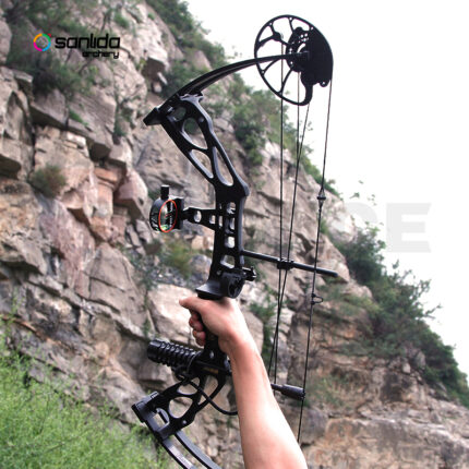 Полиспастен лък Sanlida Dragon X8 Black 60 lbs » Force.BG