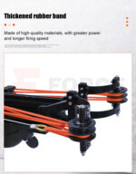 Полуавтоматична прашка WUSAN Gentian Slingshot 8mm » Force.BG