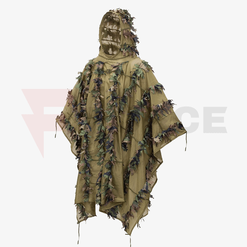 Камуфлажно пончо Helikon-Tex LEAF GHILLIE » Force.BG
