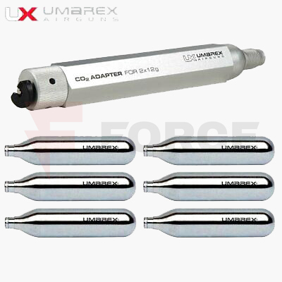 CO2 адаптер Umarex 2x12g за въздушни пушки » Force.BG