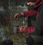 Преса за кафе Helikon-Tex Camp COFFEE PRESS неръждаема стомана » Force.BG