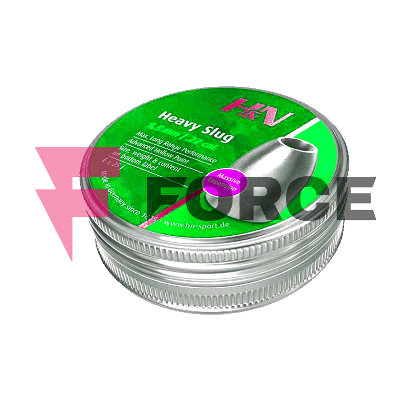 Проектил H & N Slug HP HEAVY 5.5мм .217cal 2.59 гр 40 grains » Force.BG