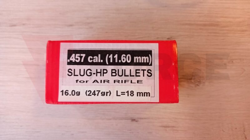 Проектил Slug HP Bullets 11.60 мм .457 cal 16 гр 50 бр » Force.BG
