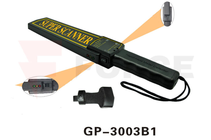 Ръчен Металдетектор MD-GP3003B1 с Регулируема Чувствителност » Force.BG