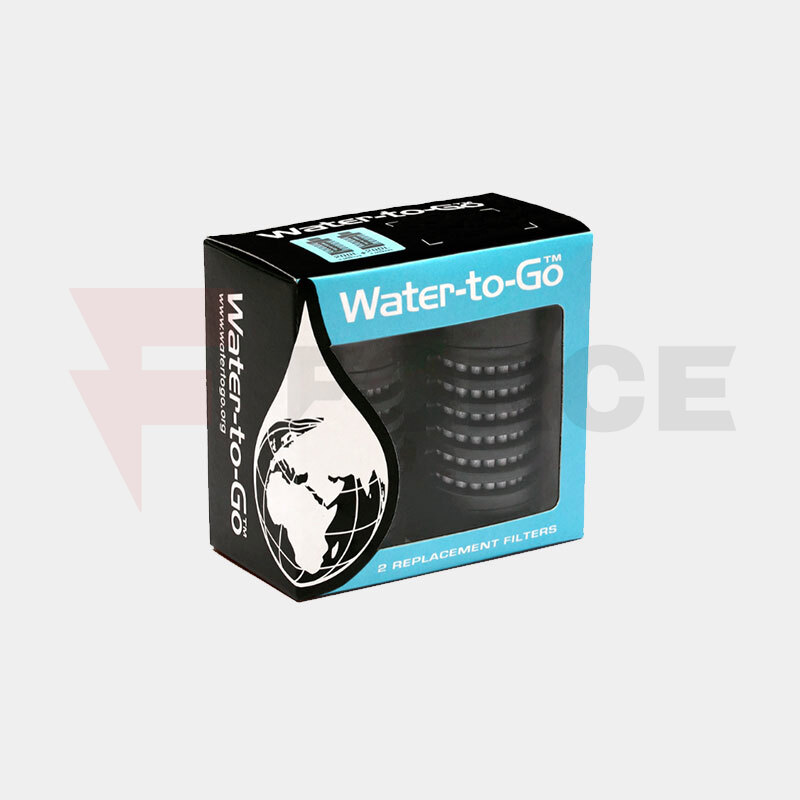 Резервен филтър за Бутилка Water to Go 3in1 750 ml - 2бр » Force.BG