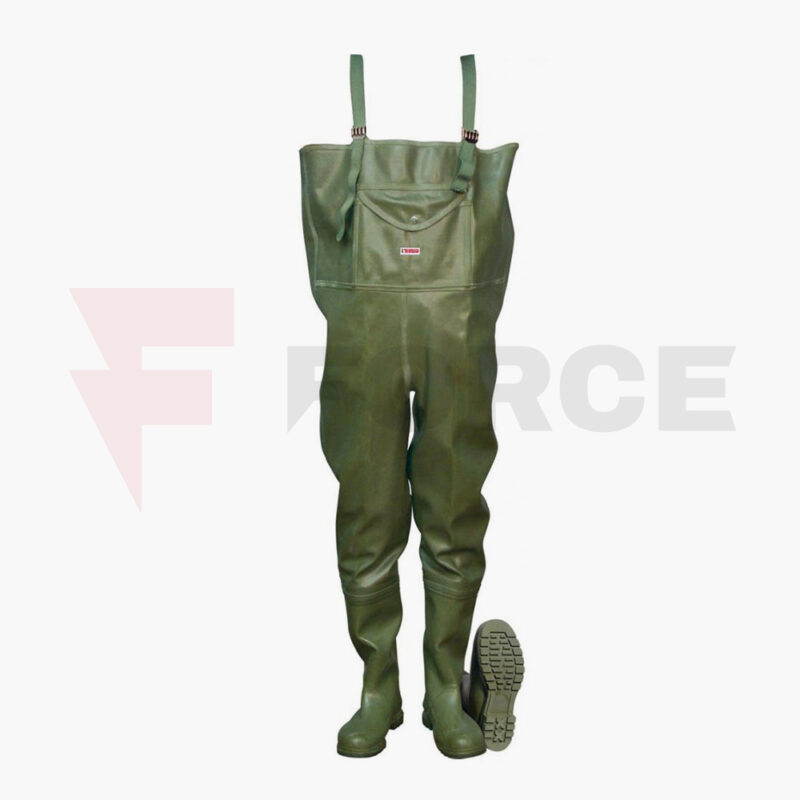 Ботуши Wader Tigar 91520 Зелени с набраздена подметка » Force.BG