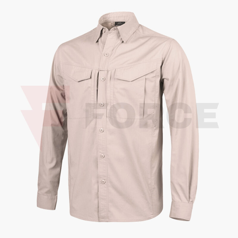 Тактическа риза Helikon-tex Defender MK2 Khaki Polycotton Ripstop » Force.BG