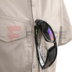 Тактическа риза с къс ръкав Helikon-Tex Defender MK2 Black Ripstop » Force.BG