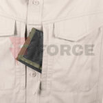 Тактическа риза с къс ръкав Helikon-Tex Defender MK2 Black Ripstop » Force.BG
