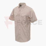 Тактическа риза с къс ръкав Helikon-Tex Defender MK2 Black Ripstop » Force.BG