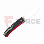 Сгъваем нож Manly WASP - S90V - Черен/Червен G10 » Force.BG