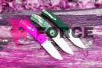 Сгъваем нож Manly WASP - S90V - Черен/Червен G10 » Force.BG