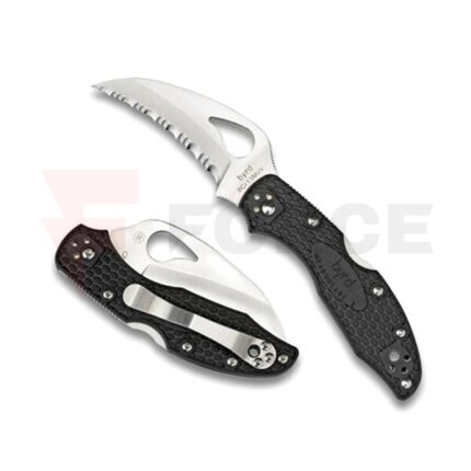 Сгъваем нож Spyderco BYRD Meadowlark Hawkbill 73мм серейтор » Force.BG