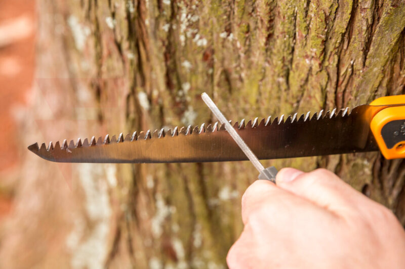 Сгъваем трион Smith's Folding Limb Saw в комплект с точило и запалка » Force.BG