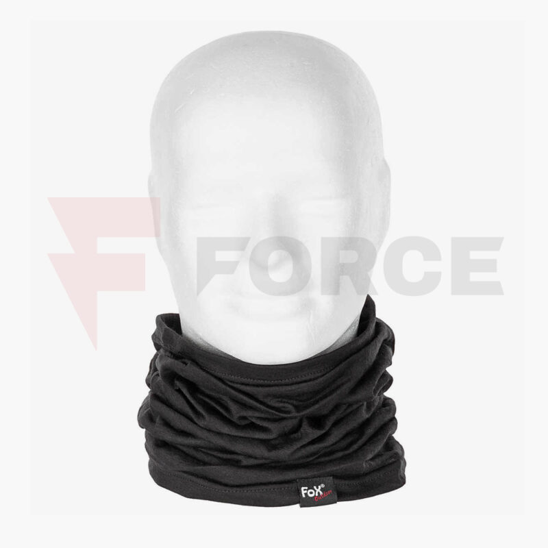 Многофункционален шал Max Fuchs Merino Lite 50х25 см черен » Force.BG