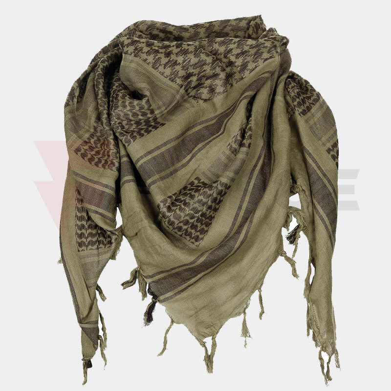 Шал Shemagh Супер мека материя Max Fuchs 120 x 115 см Olive / Black » Force.BG