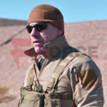 Тактическа шапка Helikon-Tex RANGE Beanie Cap Grid Fleece черна » Force.BG