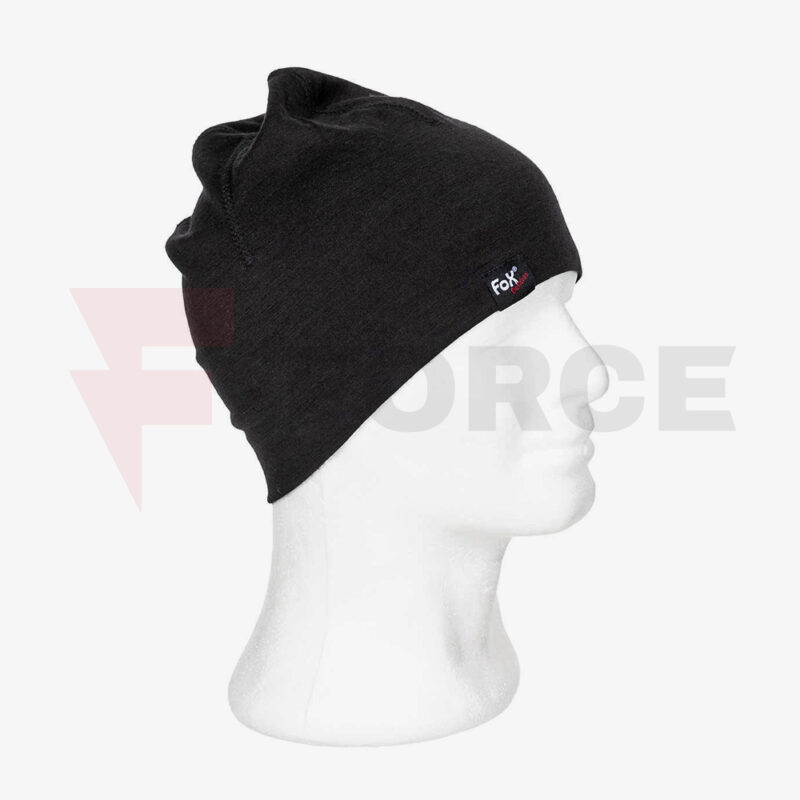 Зимна шапка Max Fuchs Beanie Merino Lite Black » Force.BG