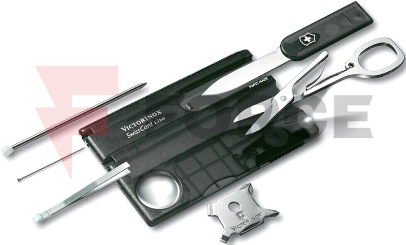 Мултифункционален джобен нож карта Victorinox SwissCard Lite Sapphire » Force.BG